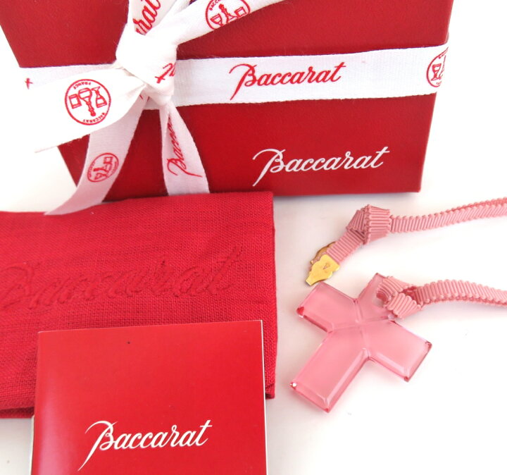 楽天市場】【中古】正規品 Baccarat バカラ クリスタル クロス 
