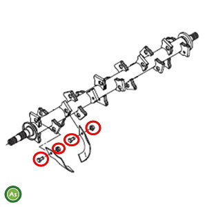 �j�v������ �ォ���� �ܗp�{���g M12×25 2166 124000 ×80