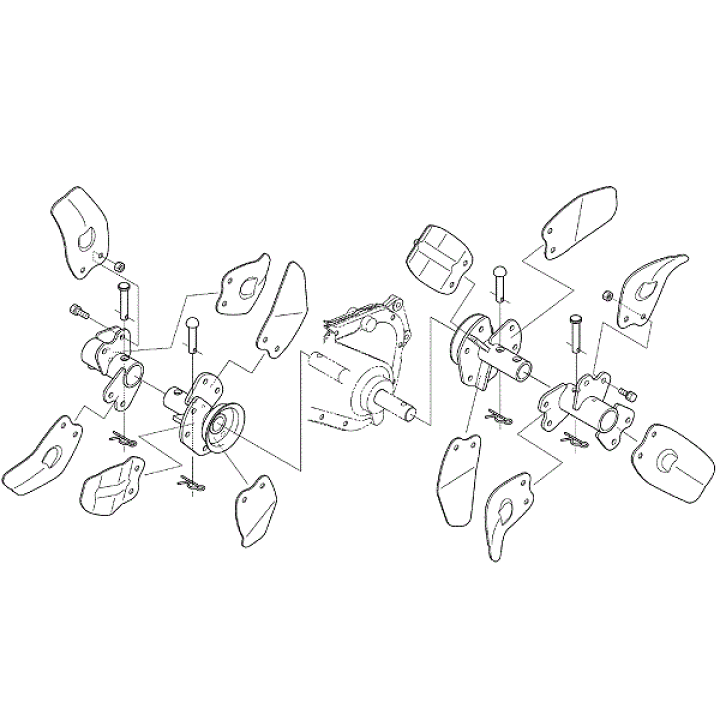 ☪︎出品 楽天市場】【即日発送】クボタ 管理機爪 耕運爪 正逆爪 12本