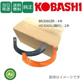 【即日発送】コバシ 極爪 オートあぜ塗り機 ガイア 畔塗機 XRS,XRM,XRVシリーズ用 BR3060ZR,HD3060L 6本セット　小橋爪 純正爪 コバシ純正爪 kobasi KOBASI 合金溶着 畔塗爪 替刃 爪交換 替え爪 農業機械 アスノーカ