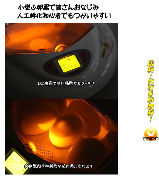 楽天市場】リトルママ 小型自動孵卵器(ふ卵器・ふ卵機) : eバード楽天 