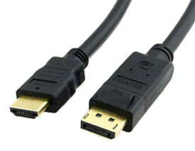 DisplayPort ⇒ HDMIアクティブ変換ケーブル 2m