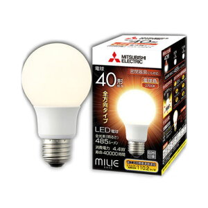 �O�H�@LED�d���@MILIE(�~���C�G�j�@��ʓd���`�@�S�����^�C�v�@�d��40W�`�����@����E26�@�d���F�@LDA4L-G40/S-A�@00060598