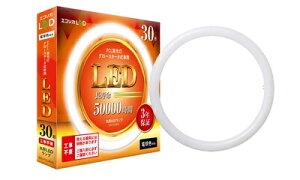�G�R���J�ی`�@LED�@�H���s�v �@�O���[�X�^�[�^���iFCL�u������p�j 30�` �i�d���F�����j ECL-FCL30YL