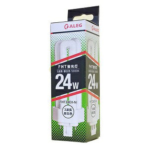 ALEG3波長 昼白色 蛍光灯 24形 10本入FHT24EX-N/10P