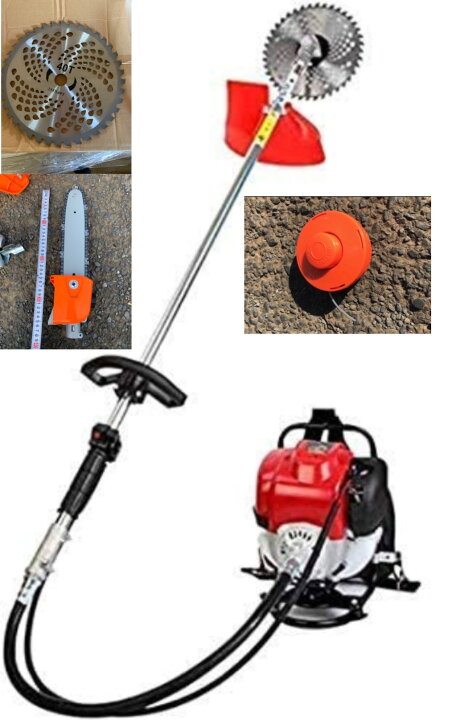 楽天市場】背負い 草刈機 チップソー ナイロンカッター チェーンソー  