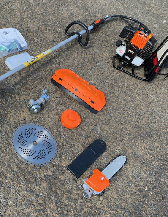 楽天市場】背負い 草刈機 チップソー ナイロンカッター チェーンソー  