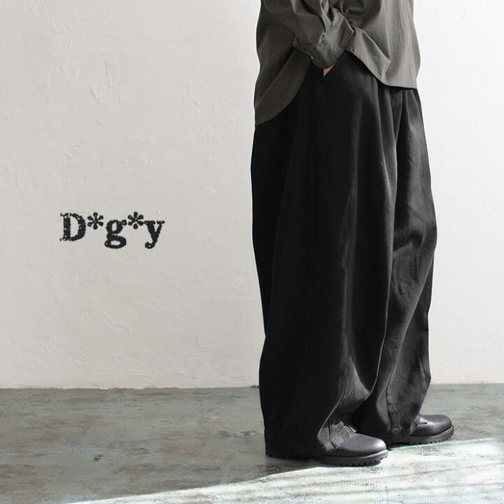 楽天市場】パンツ D*g*y dgy 綿100％ コットン ズボン ワイドパンツ 