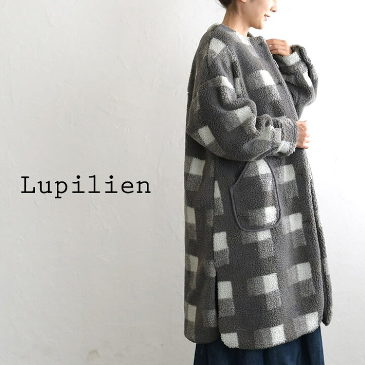 楽天市場】アウター コート Lupilien ルピリアン ボア ロングコート  