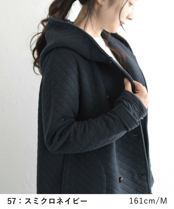 楽天市場】M〜3L キルティングコート キルト アウター 秋 レディース  