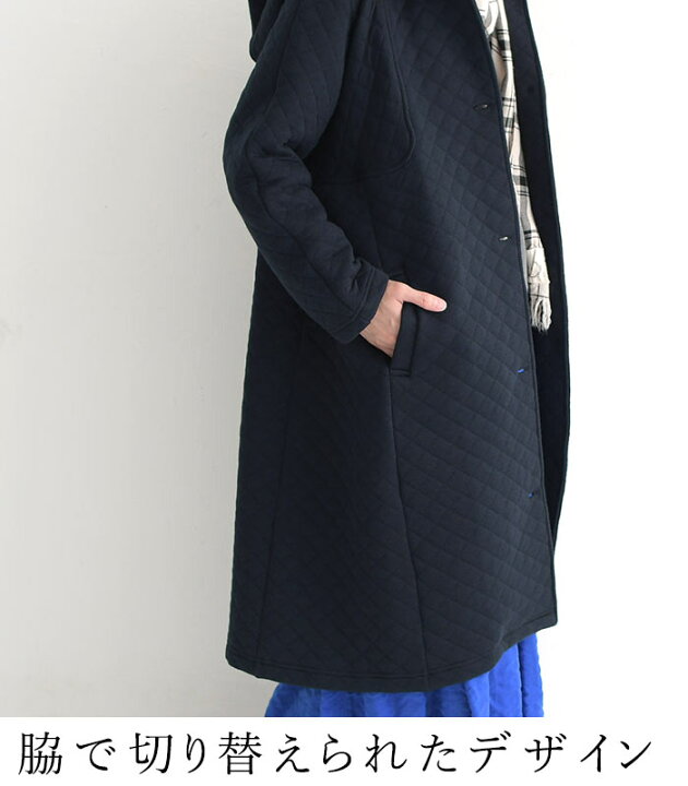 楽天市場】M〜3L トレンチ風 キルティングコート キルト アウター 秋  