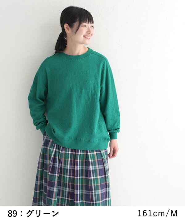 楽天市場】【レビュー高評価☆4.65】綿100％ プルオーバー レディース  