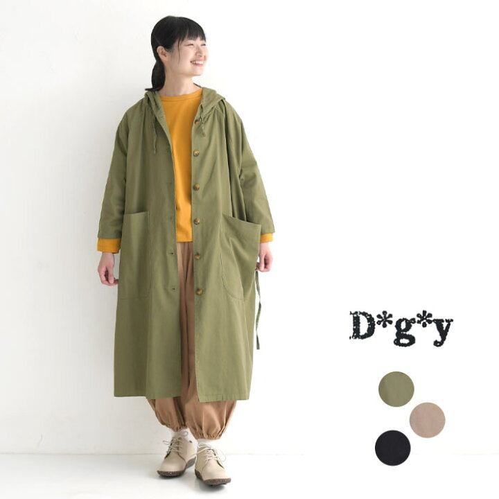 楽天市場】D*g*y ゆったり ラグランアウター コットン20番手 ツイル M 