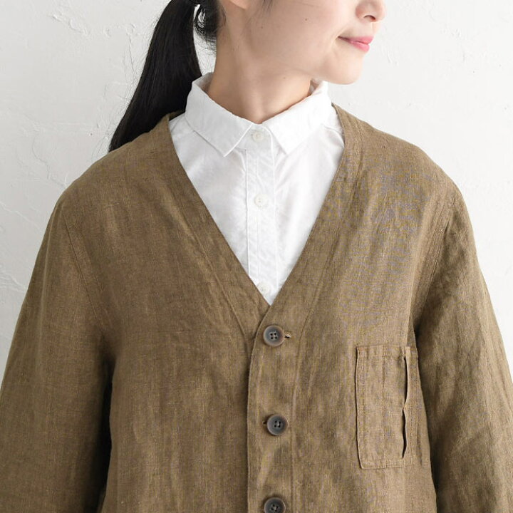 楽天市場】【高評価☆4.6】ノーカラージャケット レディース 9番手  