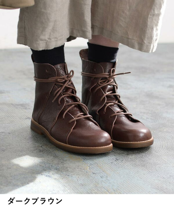 楽天市場】日本製 本革 レースアップ ブーツ レザーシューズ  