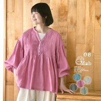 楽天市場】08mab リネン（シャツ・ブラウス｜トップス）：レディース