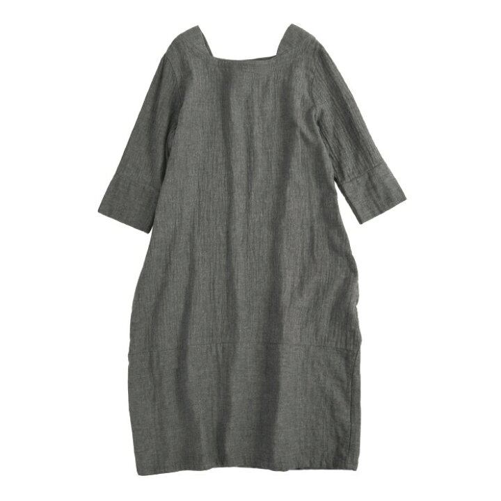 楽天市場】M〜3L オリジナル コクーンワンピース 20番手ダブルガーゼ  