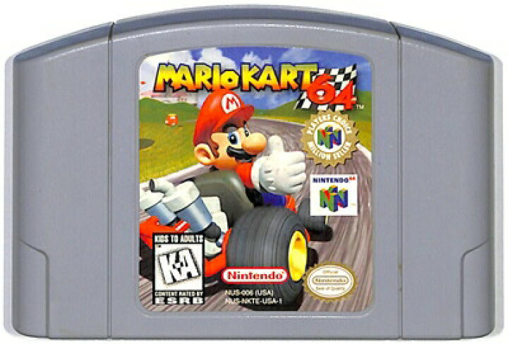 楽天市場】N64 MARIOKART 64 マリオカート64 北米版（ソフトのみ 