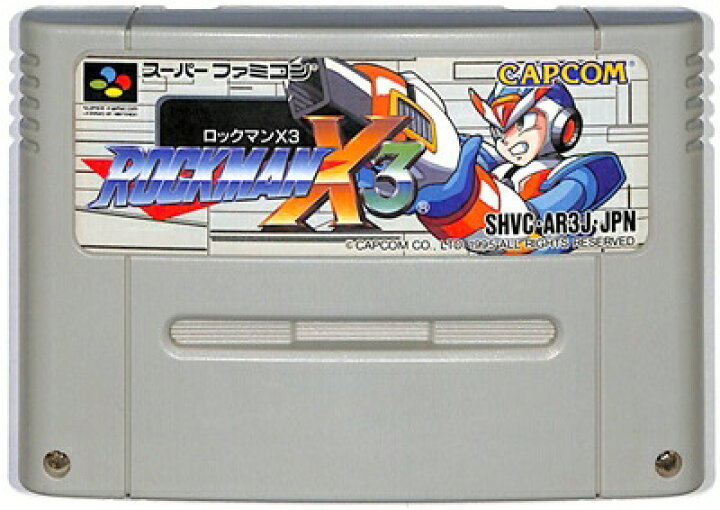 楽天市場】SFC ロックマンX3 （ソフトのみ）【中古 