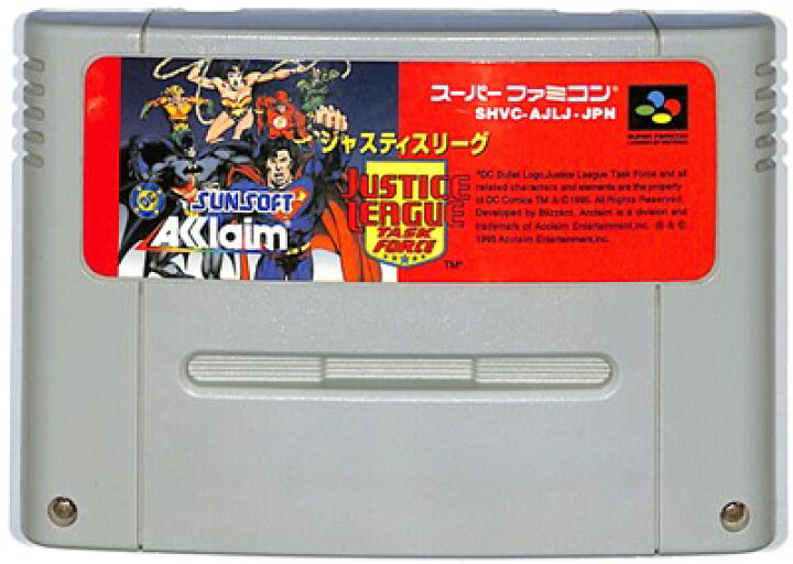 楽天市場】SFC ジャスティスリーグ（ソフトのみ） 【中古 