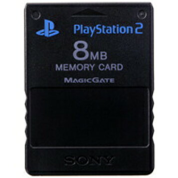 楽天市場 Ps2 Sony純正 メモリーカード 8mb ブラック 初期化済 プレステ2 中古 ゲームス レトロゲーム館