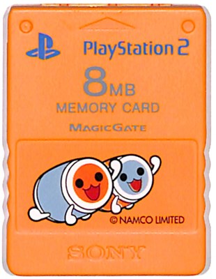 PS2 Premium Series 訳あり品送料無料 太鼓の達人 定番から日本未入荷 メモリーカード 専用ケースなし プレステ2 8MB プレイステーション2 中古
