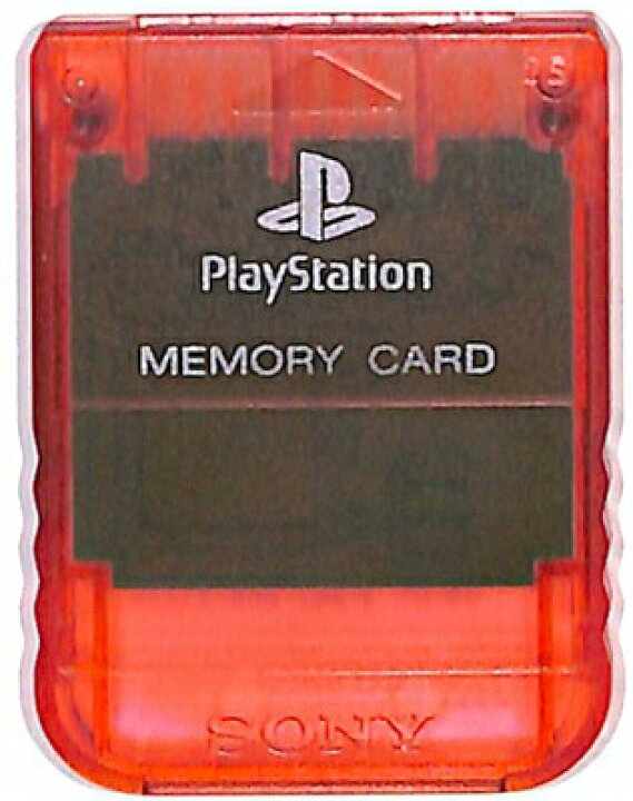 楽天市場】PS 純正メモリーカード （チェリーレッド） 初期化済【中古 
