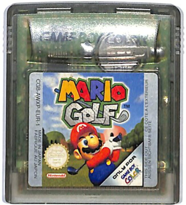 楽天市場 Gbc マリオゴルフgb 海外版 ソフトのみ ゲームボーイカラー専用 中古 ゲームス レトロゲーム館