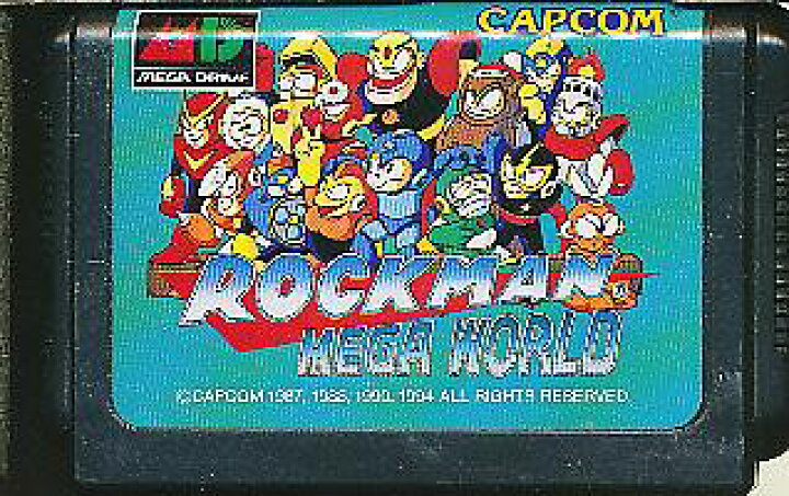 楽天市場】【MD】 ロックマン メガワールド （ソフトのみ）【中古 
