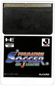 【PCE Huカード】フォーメーションサッカー オン Jリーグ（ソフトのみ）【中古】PCエンジン