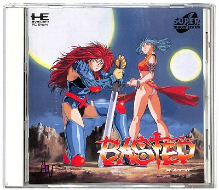 楽天市場】【PCE SCD-ROM2】バステッド 【中古】PCエンジン CDロムロム 