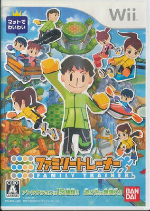 楽天市場】【Wii】ファミリートレーナー 付属品なし（ケース・説あり 