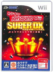 【Wii】カラオケJOYSOUND Wii SuperDX ジョイサウンド 【中古】※USBマイク必要