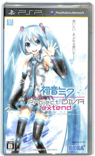 【PSP】初音ミク Project DIVA- extend (箱・説あり) 【中古】プレイステーションポータブル