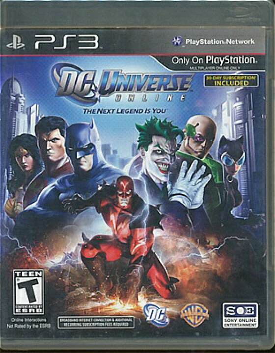 楽天市場 Ps3 Dc Universe Online 海外版 説明書 プロダクトコードなし 中古 プレイステーション3 プレステ3 ゲームス レトロゲーム館