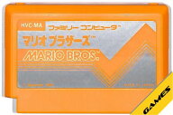 ファミコン マリオブラザーズ ソフト裏面シールに小さい破れあり（ソフトのみ） FC 【中古】