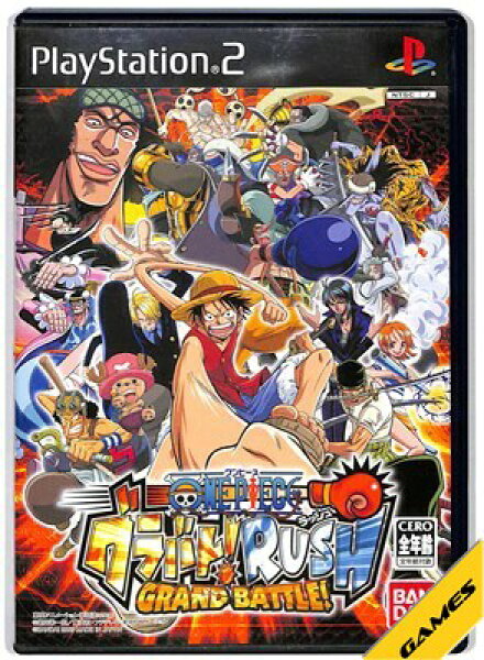 【PS2】ONE PIECE グラバト! RUSH ラッシュ 【中古】プレイステーション2 プレステ2