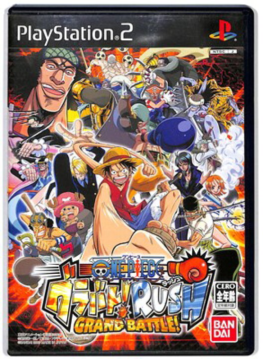 楽天市場 Ps2 One Piece グラバト Rush ラッシュ 中古 プレイステーション2 プレステ2 ゲームス レトロゲーム館
