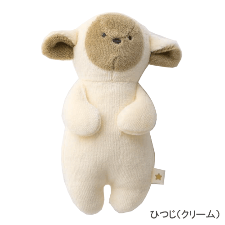 楽天市場】ぬいぐるみ ファーストトイ べビートイ 布製ラトル ラトル