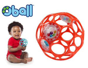 オーボール ラトル オーボール3ラトル レッド ベビートイ ファーストトイ 新生児 0ヶ月〜 出産祝い ベビーギフト プレゼント 男の子 女の子