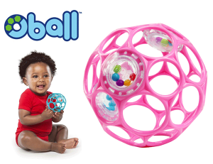 オーボール ラトル オーボール3ラトル ピンク ベビートイ ファーストトイ 新生児 0ヶ月〜 出産祝い ベビーギフト プレゼント 男の子 女の子