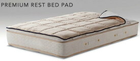 シモンズベッド プレミアムレストベッドパッド キング LG1501ポリエステル綿 布団カバー マットレスカバー 寝装品 simmons ベッドパッドのみ