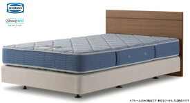 シモンズベッド フラット2 flat2 シングル ダブルクッションタイプ ボトムマット ホテルスタイル フラット シンプル 省スペース ナチュラル simmons 国産/日本製(一部海外製) ベッドフレームのみ