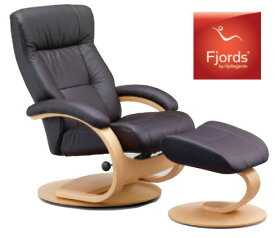 フィヨルド マニアーナ Cベースチェア オーナーズチェア 本革 1Pソファ パーソナルチェア リクライニング椅子 一人掛け シモンズベッド 送料無料 家具