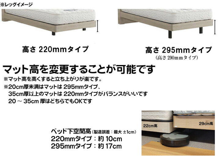 楽天市場】ドリームベッド ウレルディ2761 ダブルロング 棚付き 宮付き 
