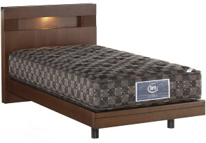 サータ ホテルスタイル4503 シングル 宮付き 照明 棚付き ドリームベッド レッグタイプ 脚付き クラシック 国産/日本製 送料無料 ベッドフレームのみ