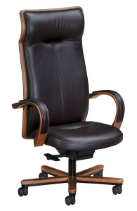 カリモク XT5770 PCチェア 肘付きデスクチェアー キャスター付き 本革張レザー パソコン椅子 ロッキング式 事務椅子アイアン コンパクト オフィスチェア ハイバック 正規取扱店 おすすめ おし