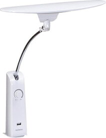 カリモク KS0190 LEDデスクライト ホワイト 学習机照明 明かり 調光タイプ 昼光色 クランプ式 1530ルクス karimoku