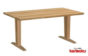 �J�����N DT8401 165cm�_�C�j���O�e�[�u�� �H��e�[�u�� �z�V�� �H���� �V���v���^�C�v 2�{�r�^�C�v �u�i�� �r�[�` karimoku ���Y/���{���Ƌ� ���K�戵�X �e�[�u���̂�