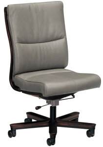 カリモク XT5831 PCチェア デスクチェアー キャスター付き 本革張りレザー パソコン椅子 ロッキング式 アイアン コンパクト 事務椅子オフィスチェア 正規取扱店 おすすめ おしゃれ OAチェア ブ